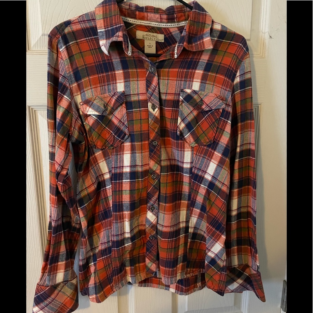 Women’s button down flannel